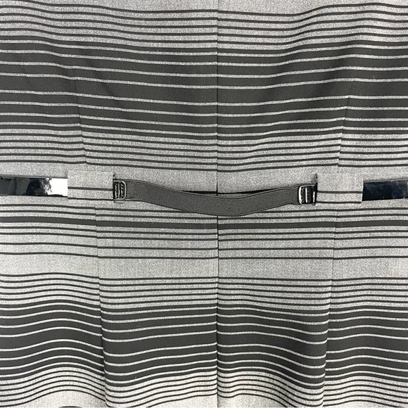 Calvin Klein Cap Sleeve Sheath Dress With Belt Size 4 - Picture 5 of 8